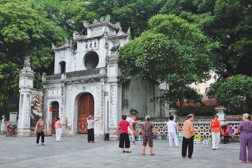 Ha Noi diu dang trong nang he anh 3