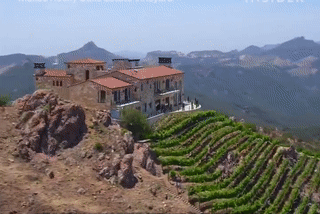 Vuon nho nam tren may hinh anh