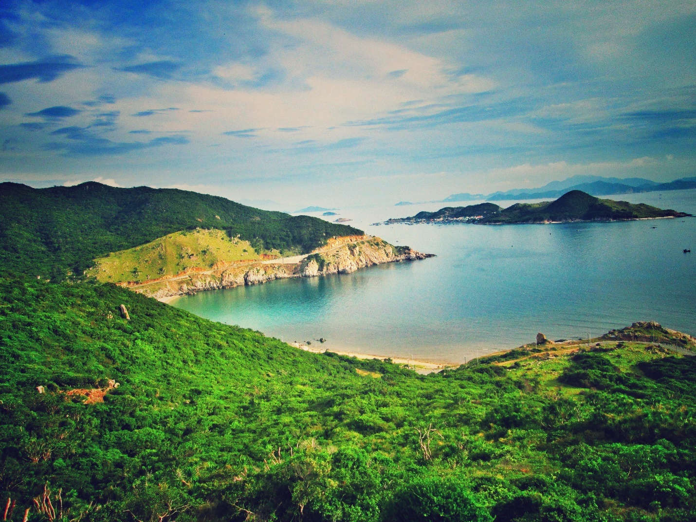 Cung duong bien Nam Trung Bo anh 10