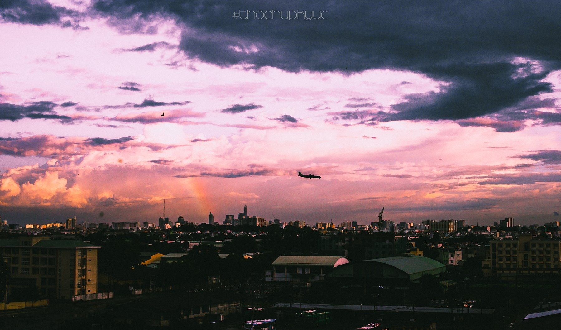 Binh minh hoang hon o Sai Gon anh 9