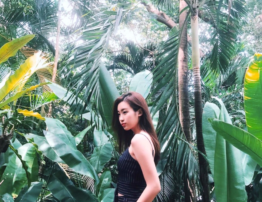 Hoa hau Do My Linh anh 1