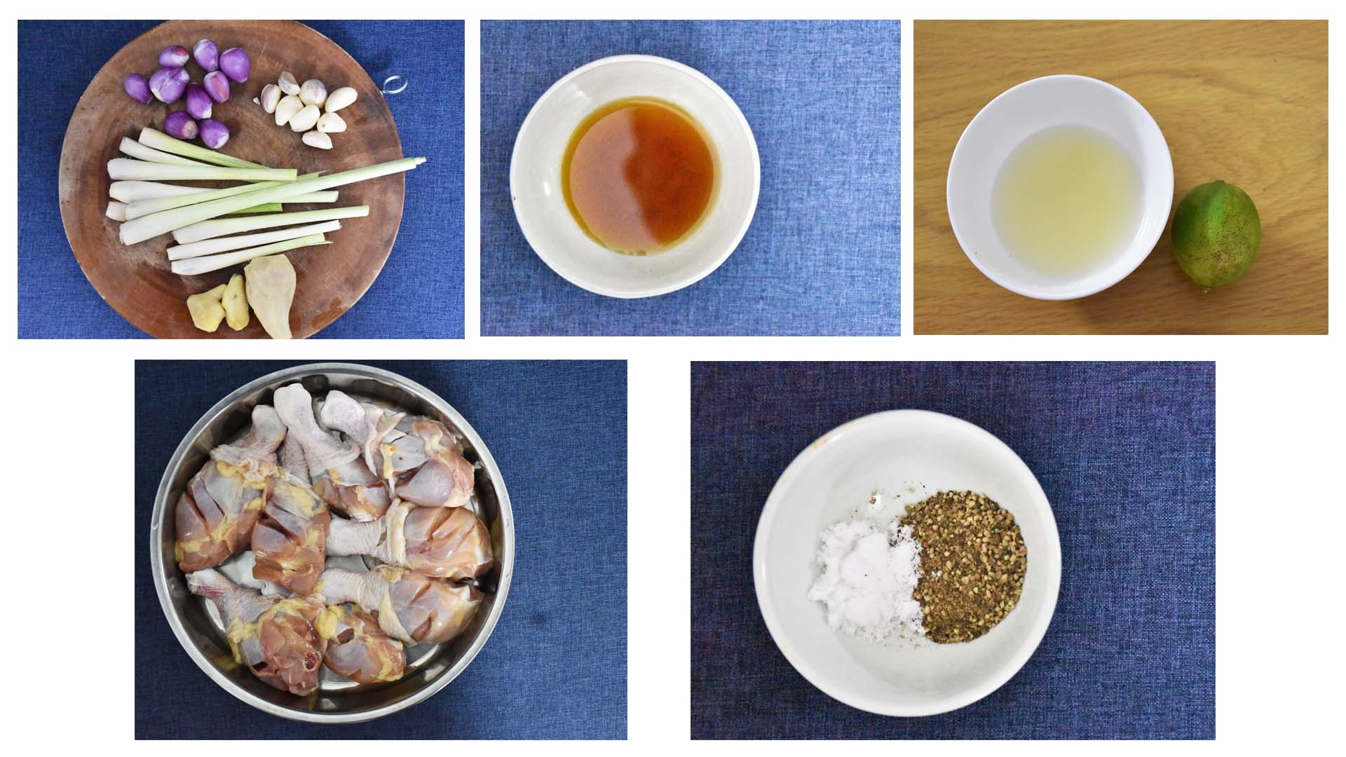 Gà ướp sốt sả nướng ảnh 1 Ga uop sot sa nuong anh 1