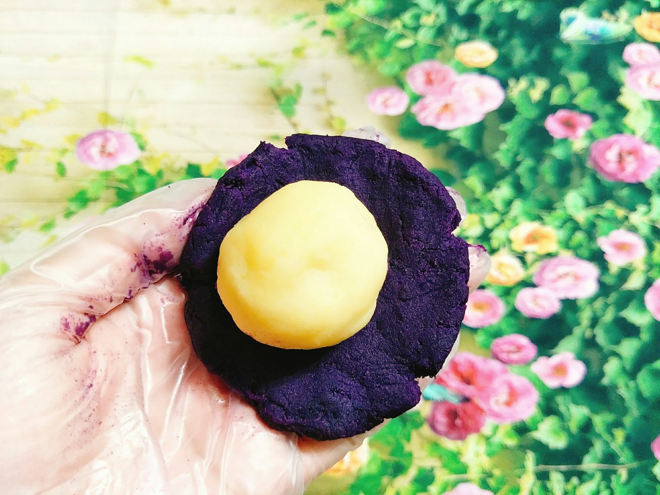 Banh trung thu khoai lang tim anh 9