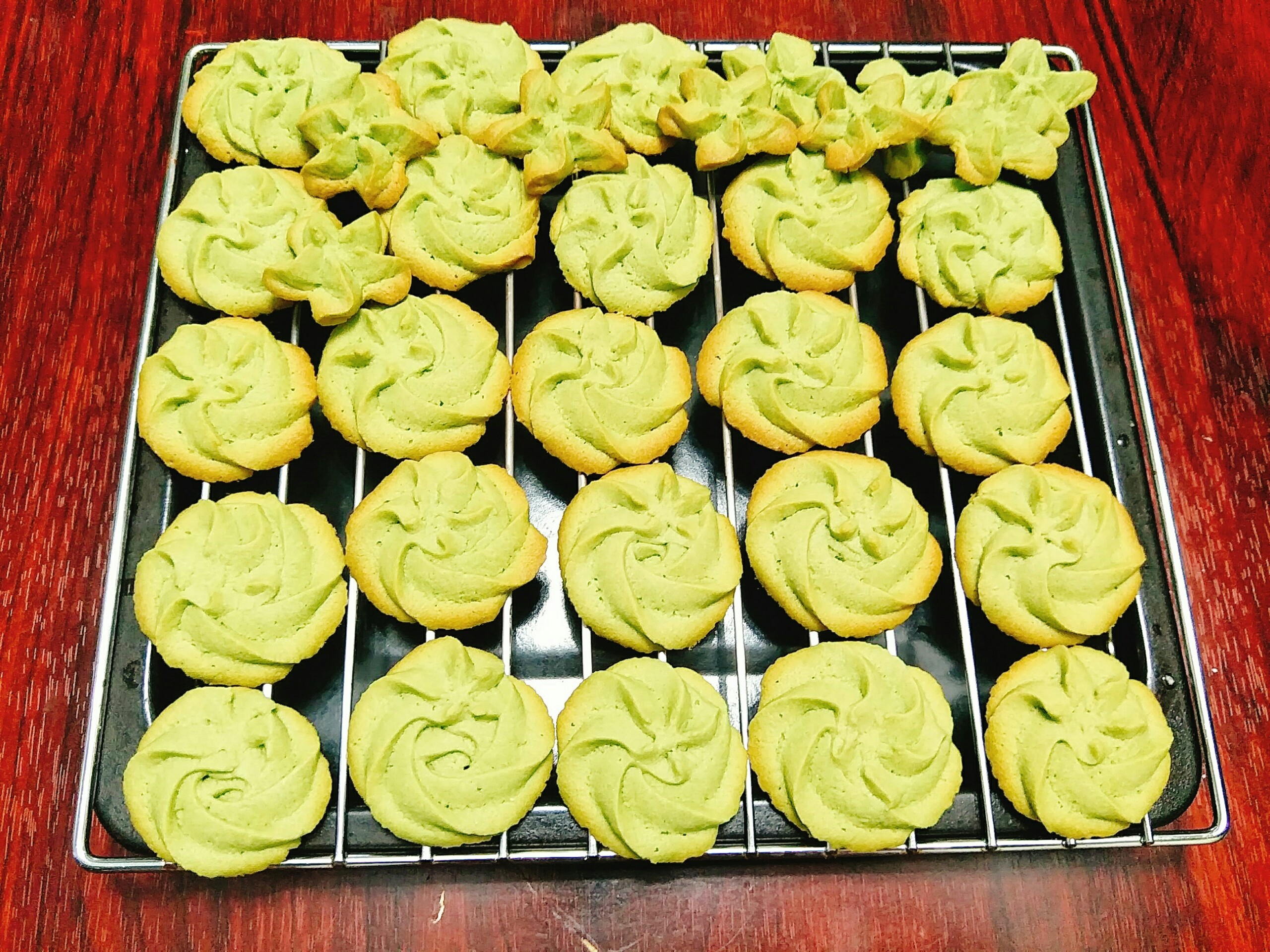 Banh quy bo vi tra xanh anh 5