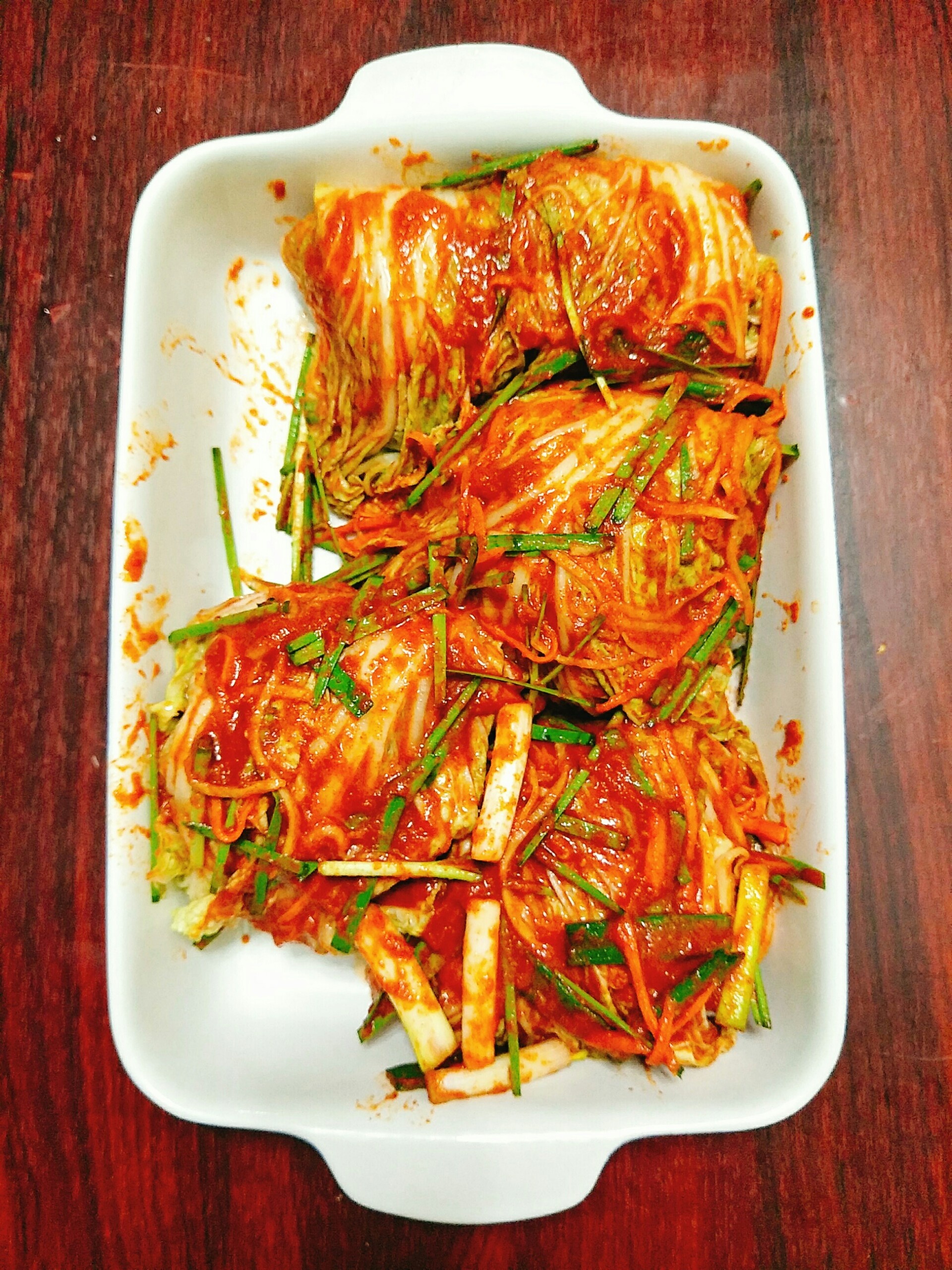 Cach lam kim chi cai thao anh 8