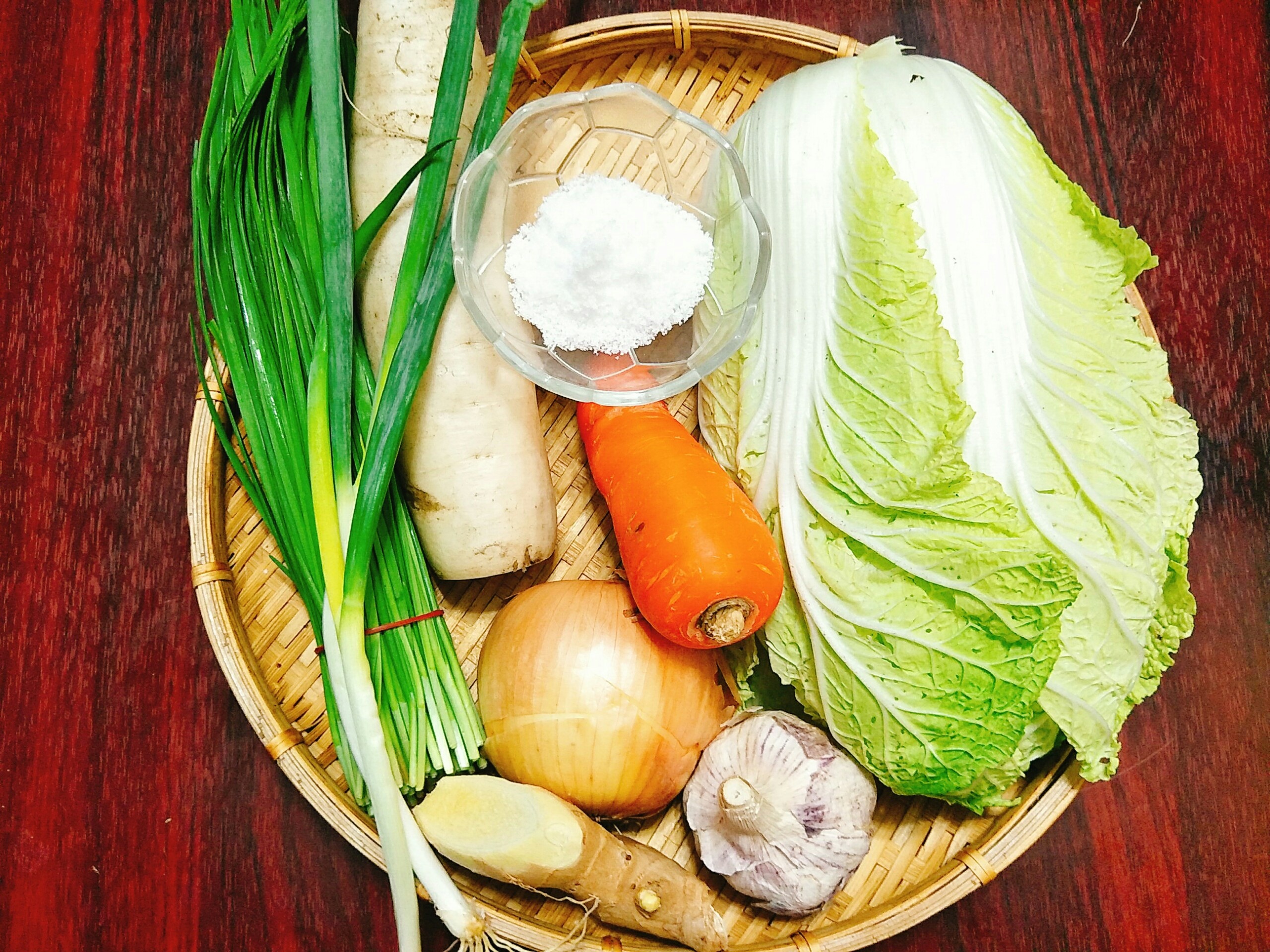 Cach lam kim chi cai thao anh 1