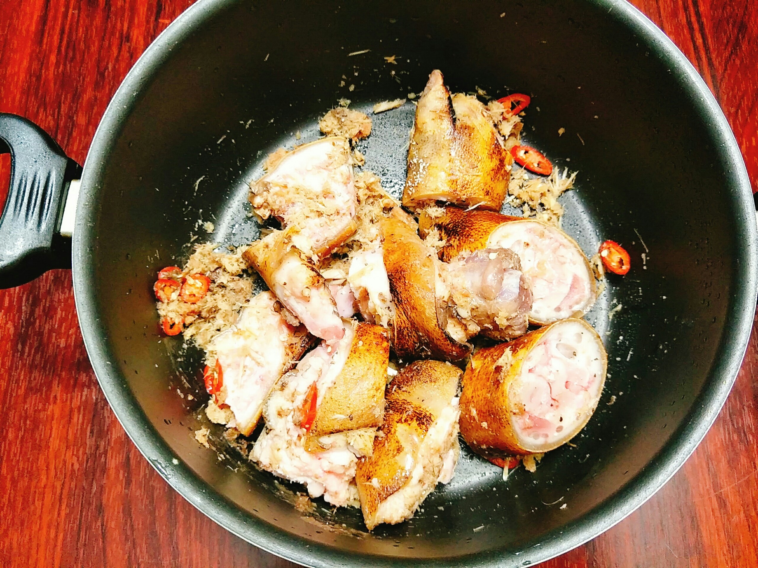 Chan gio nau gia cay anh 5