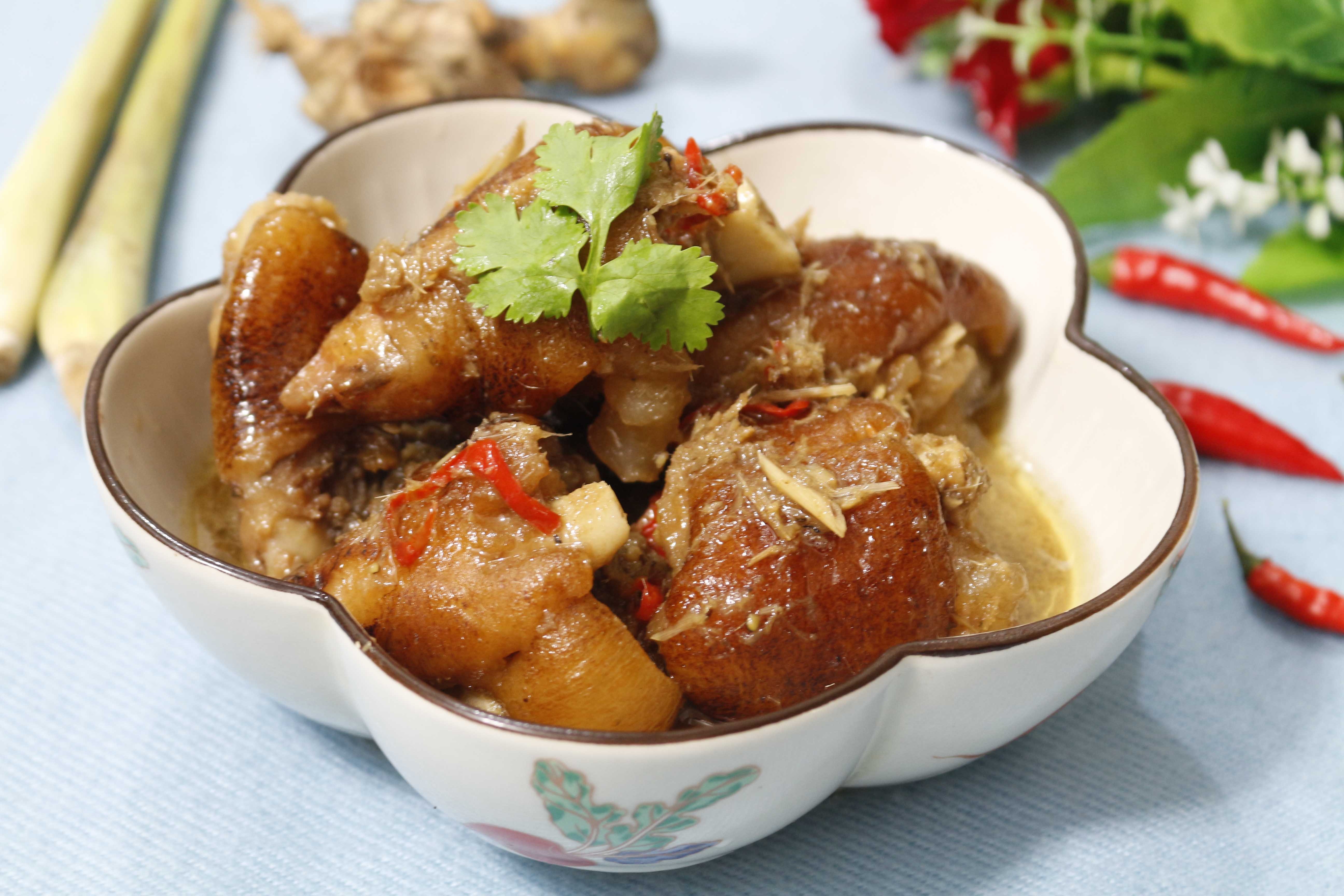 Chan gio nau gia cay hinh anh