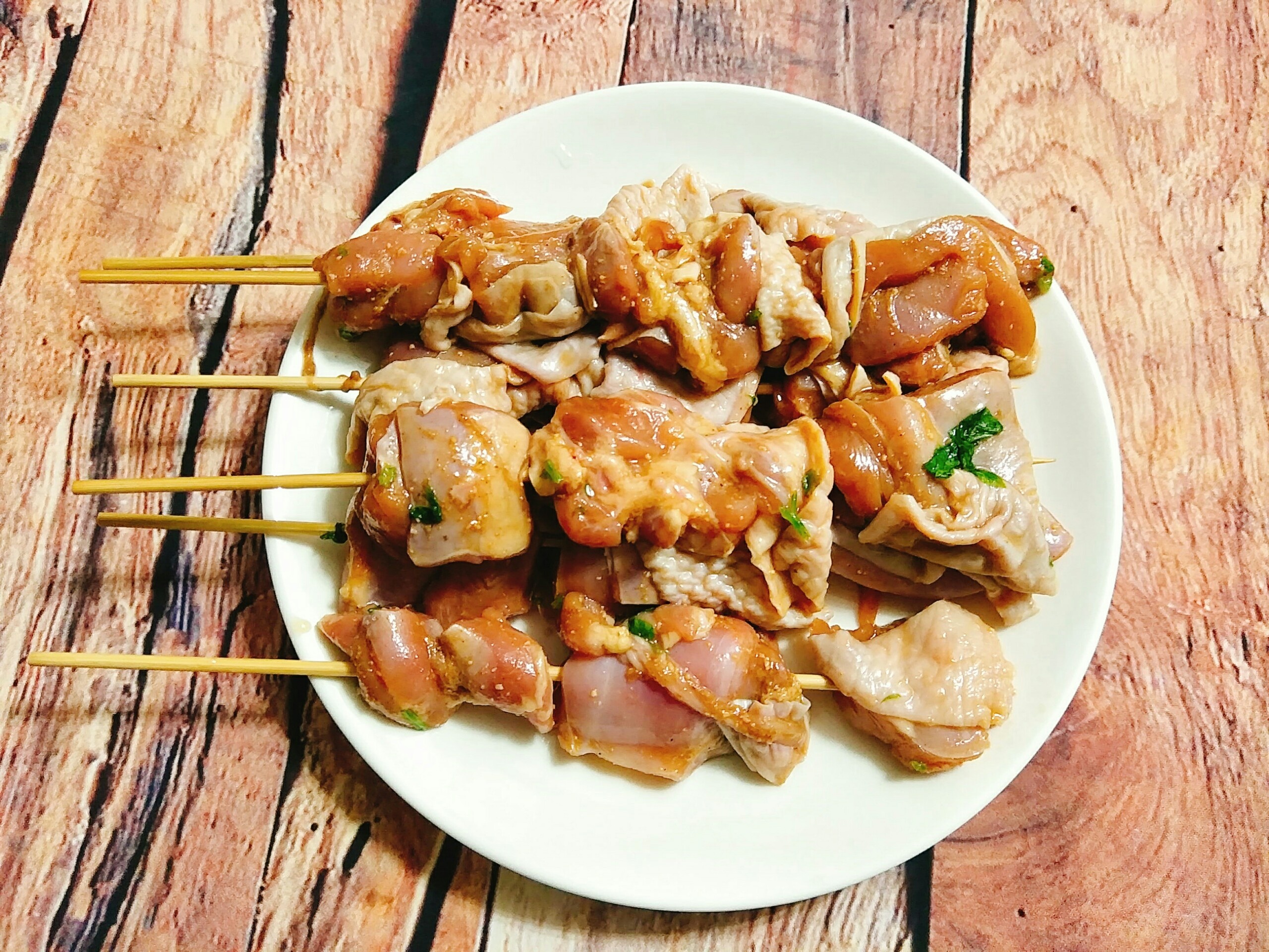 Thit ga nuong xien anh 5