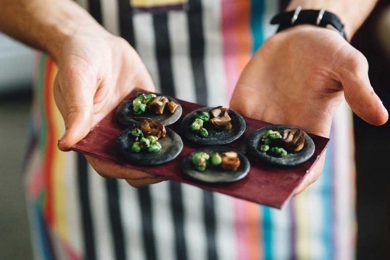 'Dau bep' chuyen lam nhung mon an sieu nho hinh anh