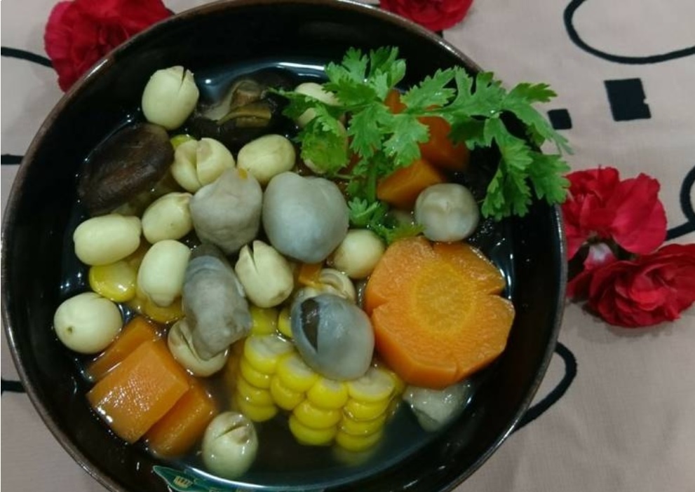 Mâm cơm chay cúng rằm ảnh 5 Mam com chay cung ram anh 5