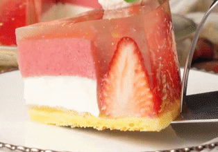 Lam banh kem thach dau tay ngon ngat ngay hinh anh