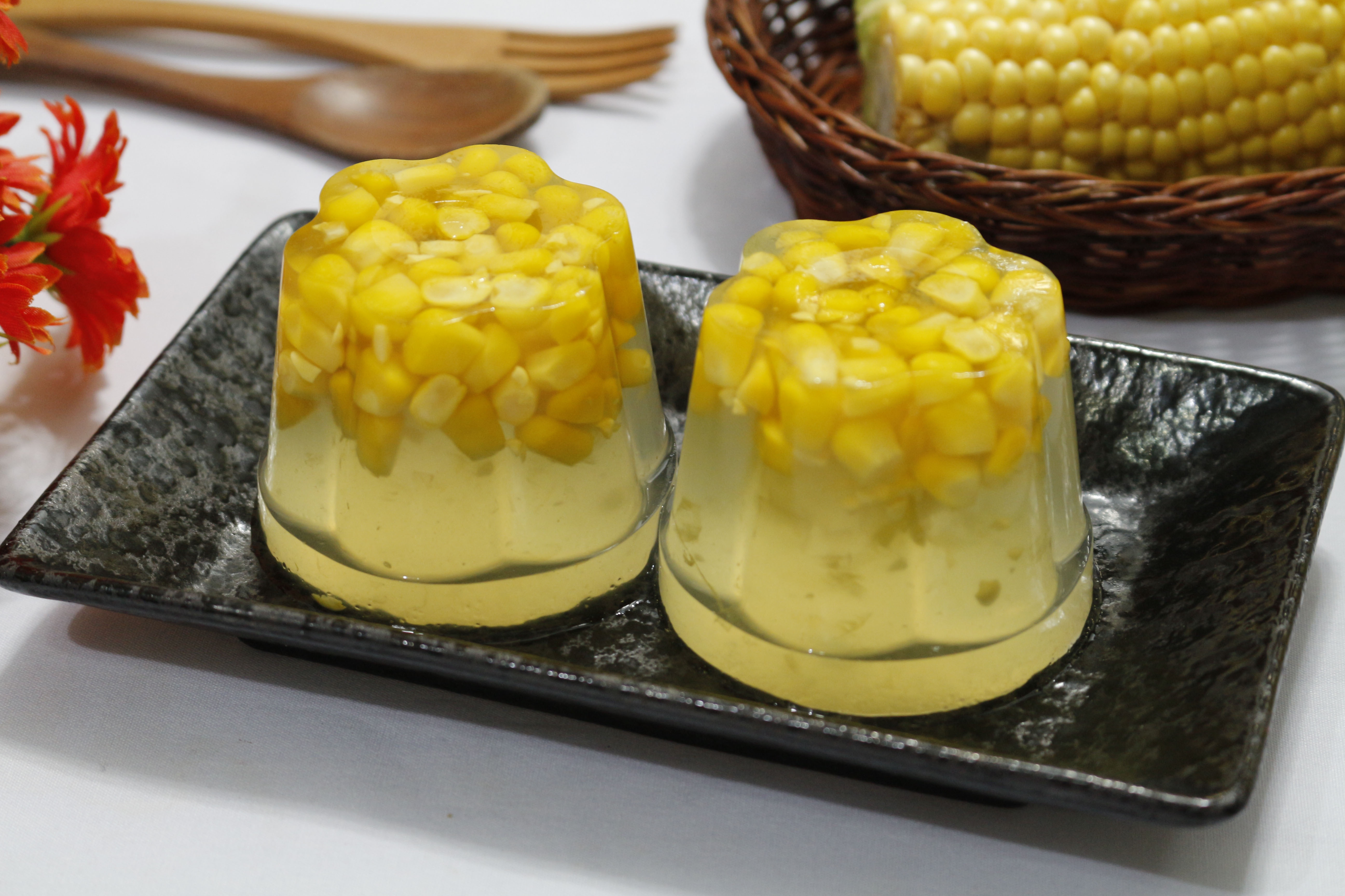 Cach lam thach rau cau bap thom ngot hinh anh