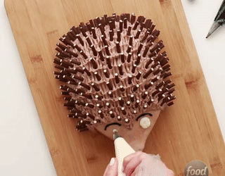 Cach lam banh kem hinh chu nhim hinh anh