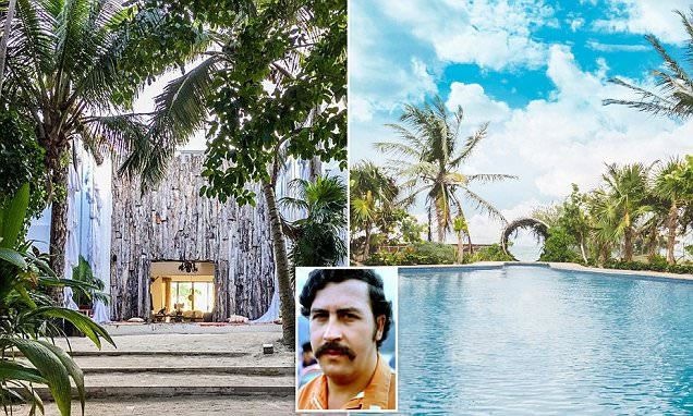 Biet thu cua trum ma tuy Escobar tro thanh khach san nghe thuat hinh anh