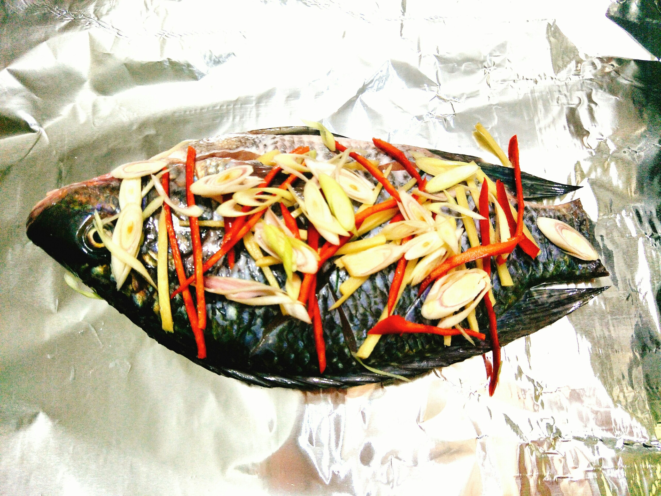 Cá nướng giấy bạc ảnh 4 Ca nuong giay bac anh 4