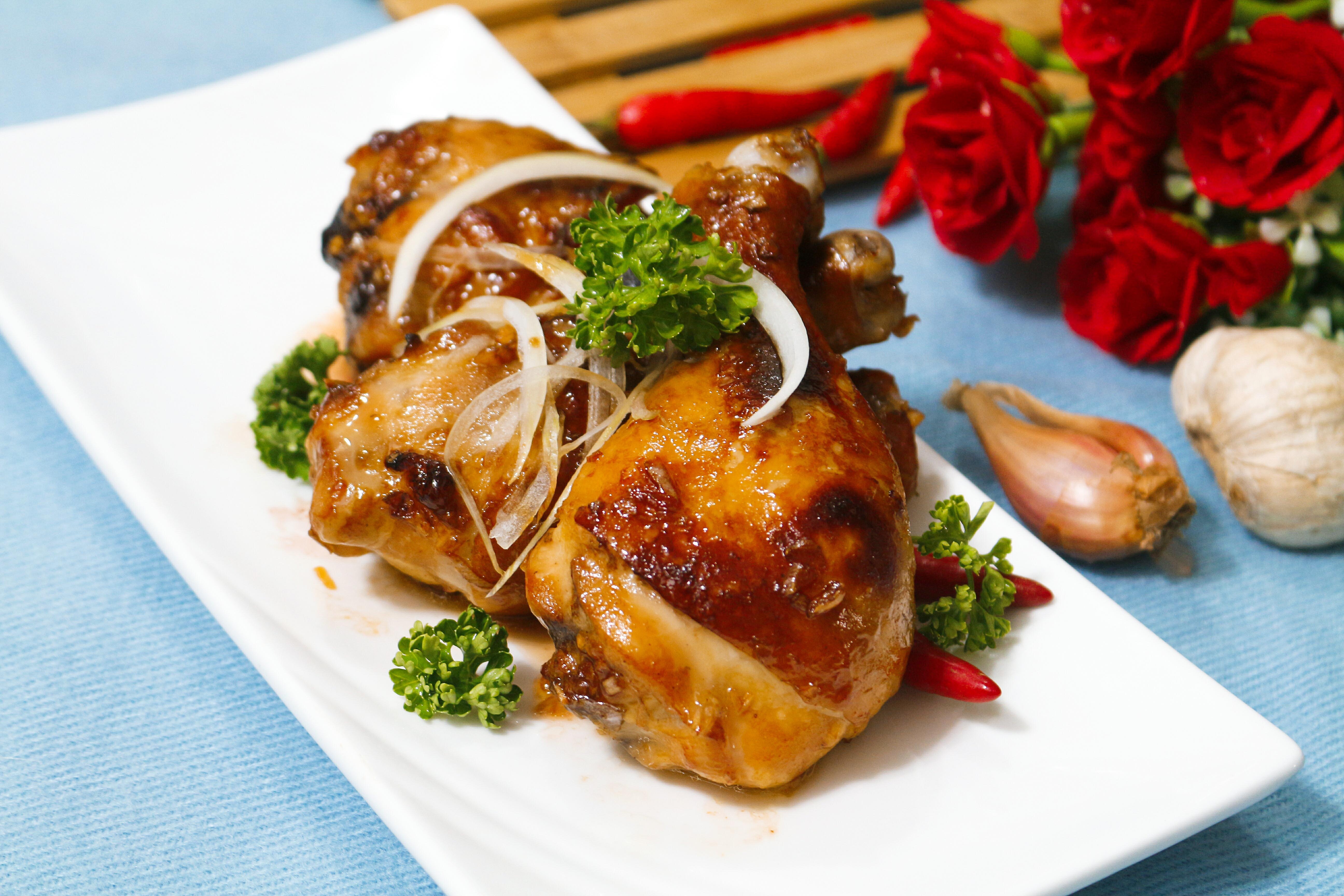 Tu lam dui ga nuong mat ong ngon ngat ngay hinh anh