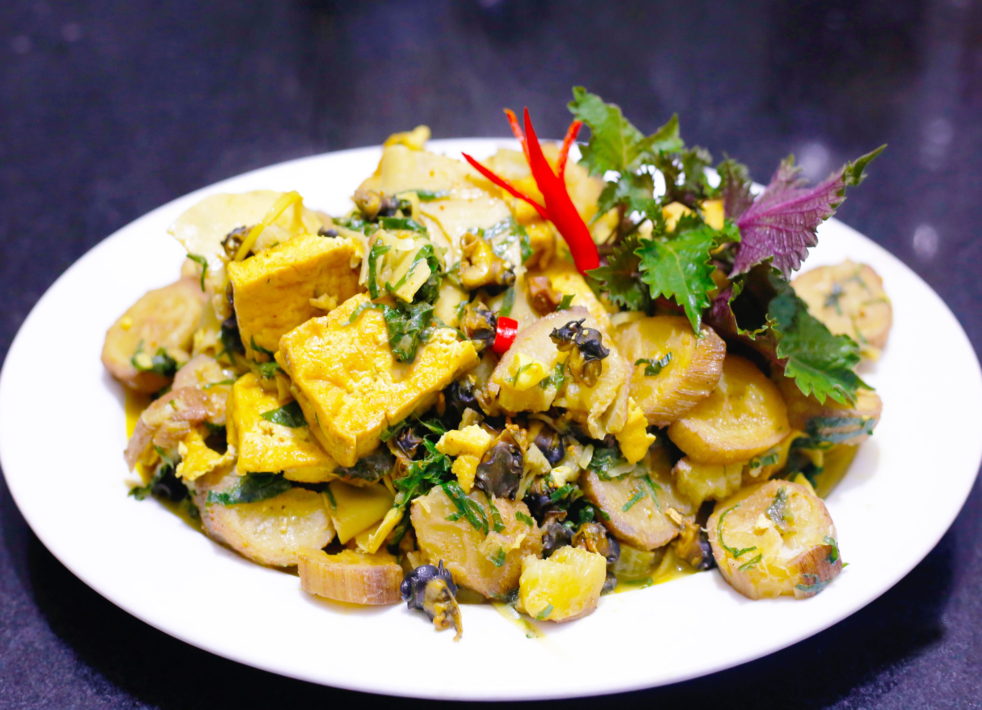 Toi nay an gi: Oc om chuoi dau hinh anh