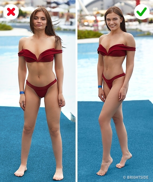 Cach tao dang ngoai bai bien,  be boi anh 6