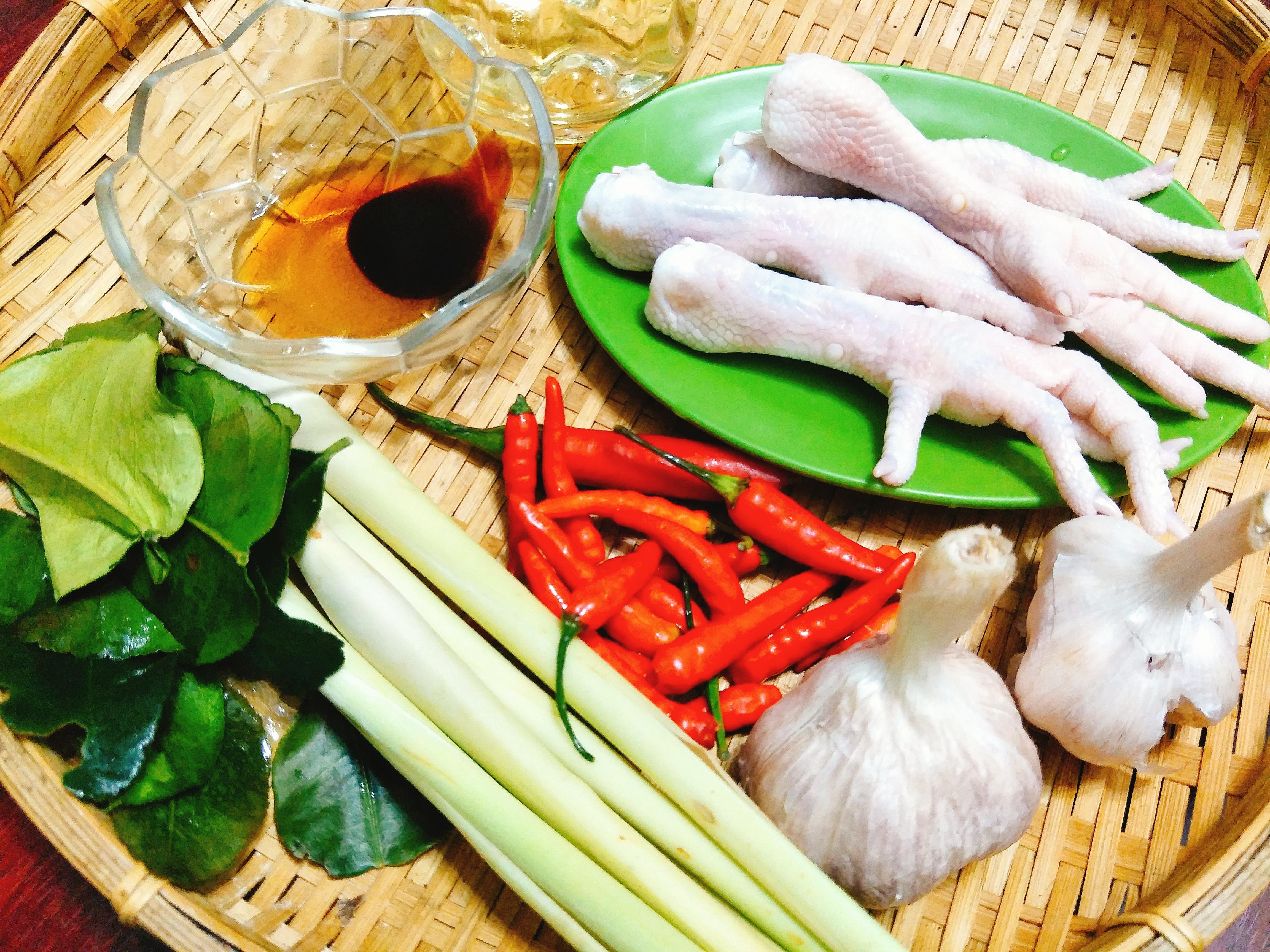 Chan ga xao mam sa anh 1