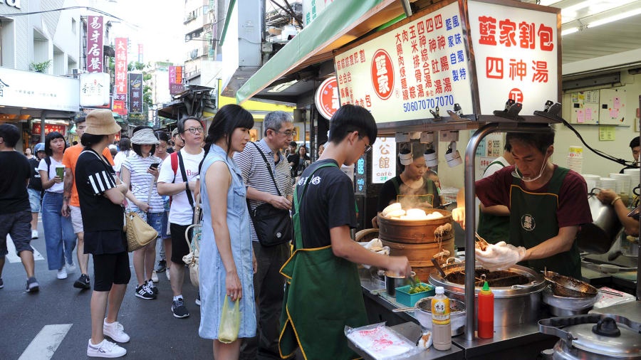 Dac san banh bao kep thit phai thu khi toi Dai Loan anh 7