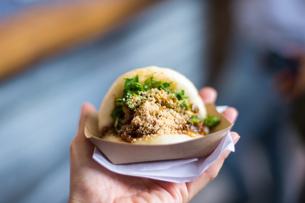 Dac san banh bao kep thit phai thu khi toi Dai Loan anh 10