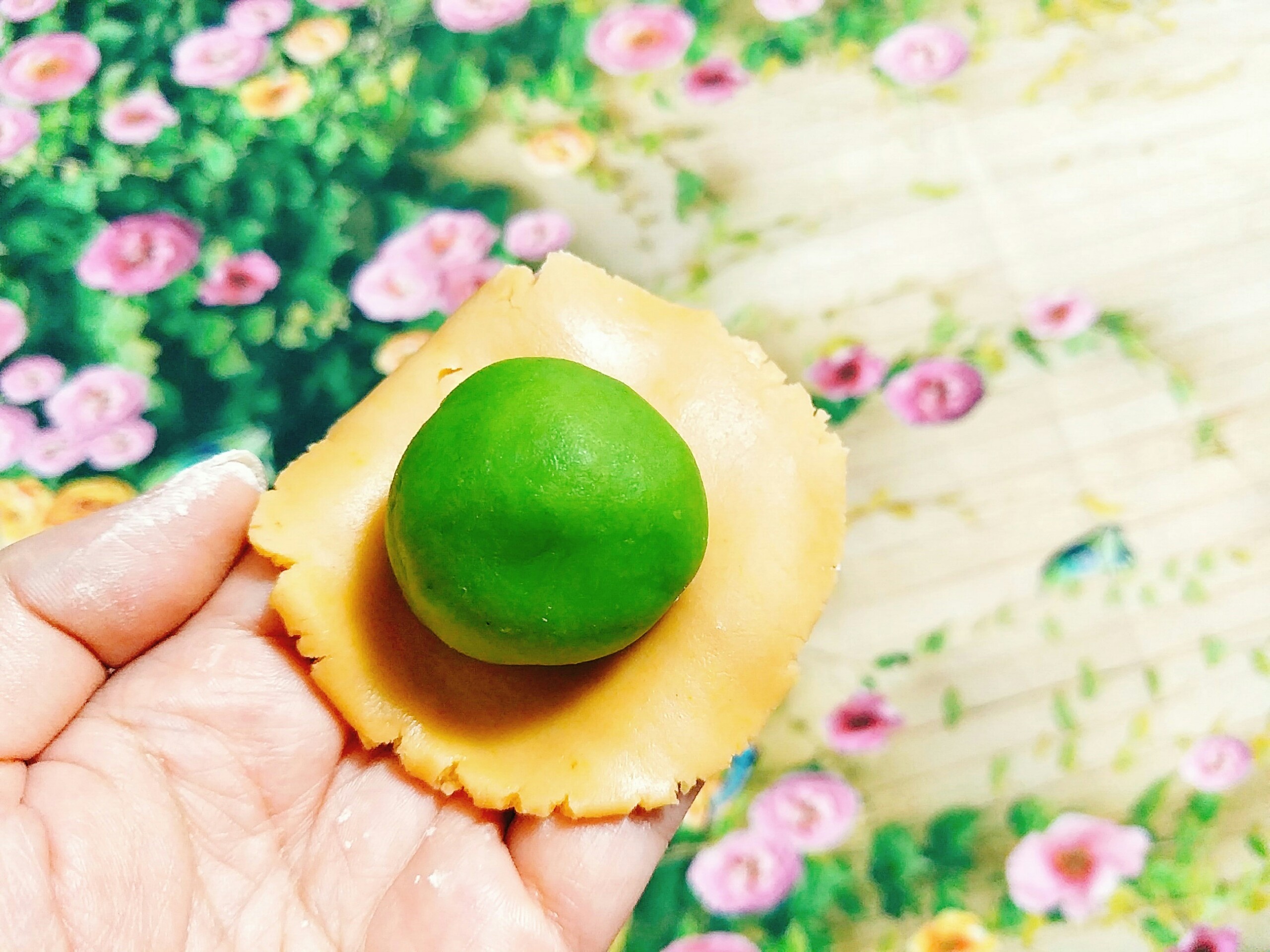 Banh nuong nhan tra xanh anh 6