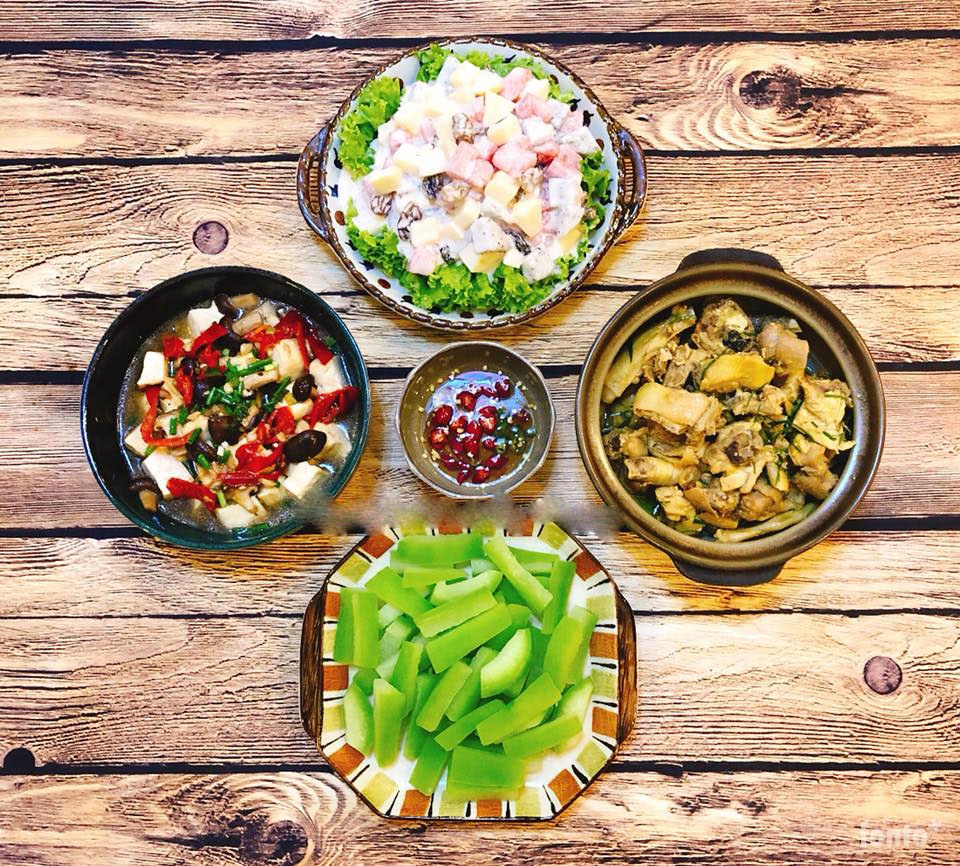 Gợi ý mâm cơm tối cả tuần ảnh 4 Goi y mam com toi ca tuan anh 4