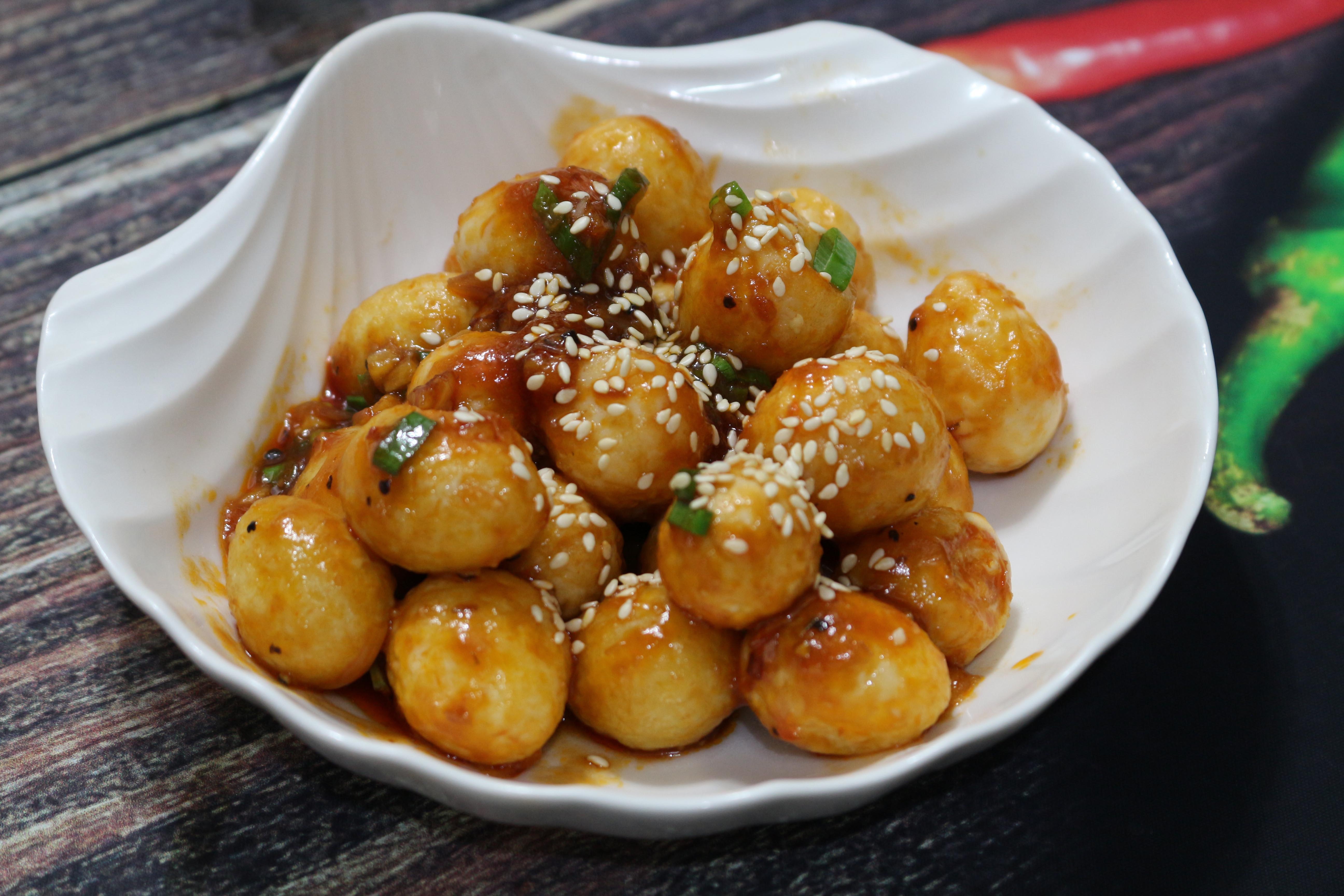 Toi nay an gi: Trung cut sot chua ngot hinh anh