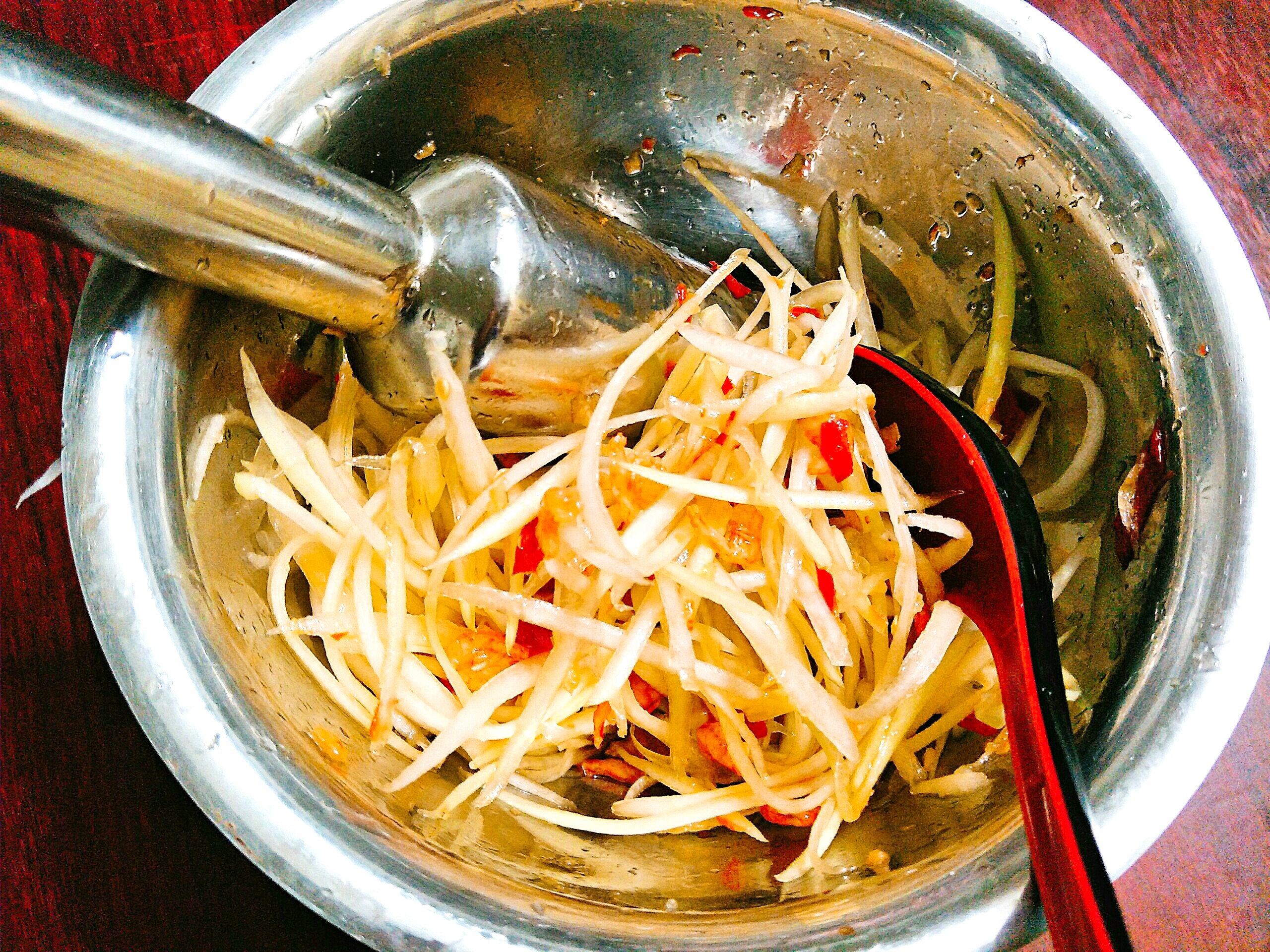 Cach lam goi du du kieu Thai anh 5