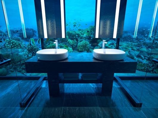 Khach san duoi nuoc dau tien tren the gioi o Maldives hinh anh