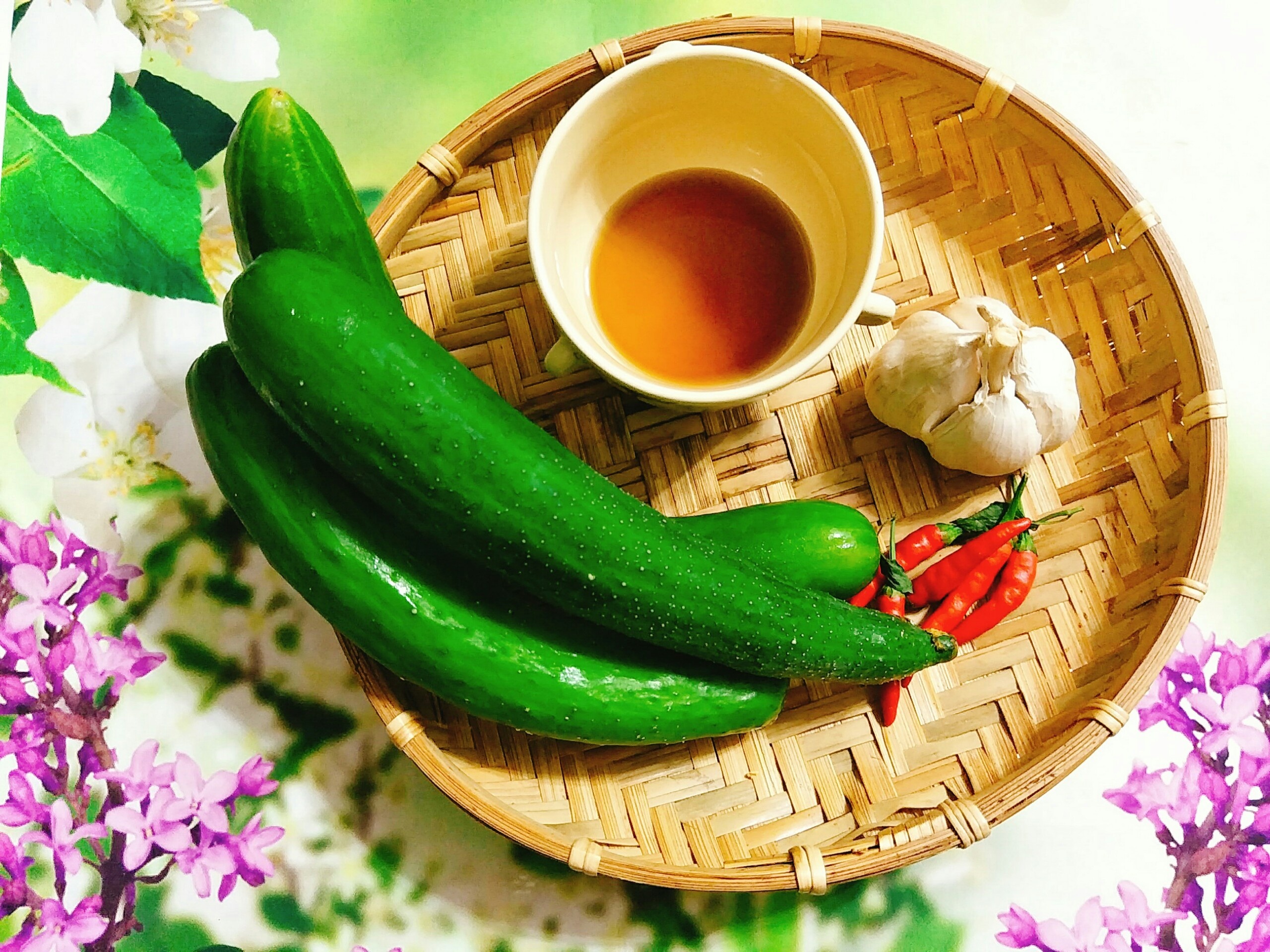 Cach lam salad dua leo chua cay anh 1