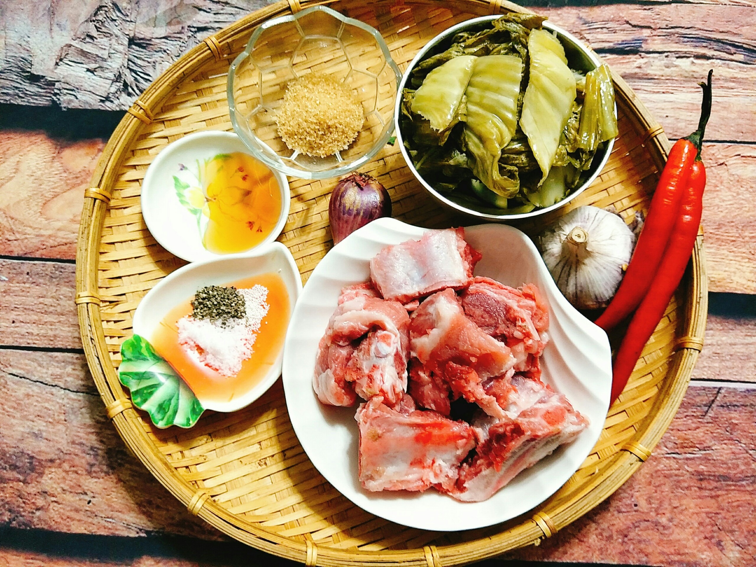 Cach lam suon kho dua anh 1