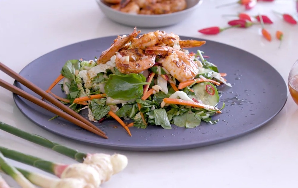 Cach lam salad kieu Viet cho bua an them ngon mieng hinh anh
