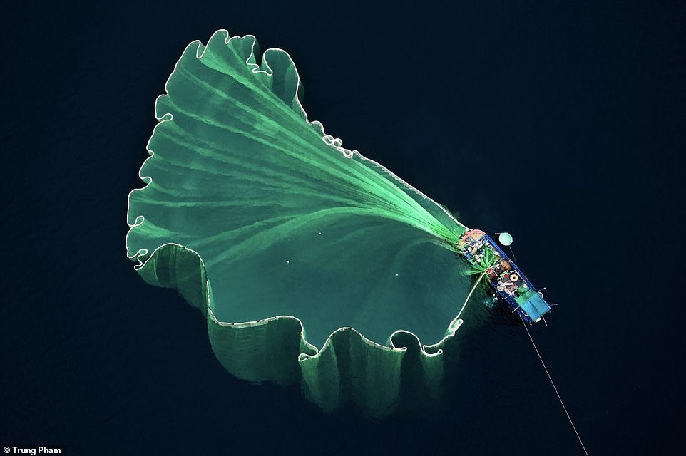 Anh tha luoi o Viet Nam doat giai nhi cuoc thi flycam quoc te hinh anh