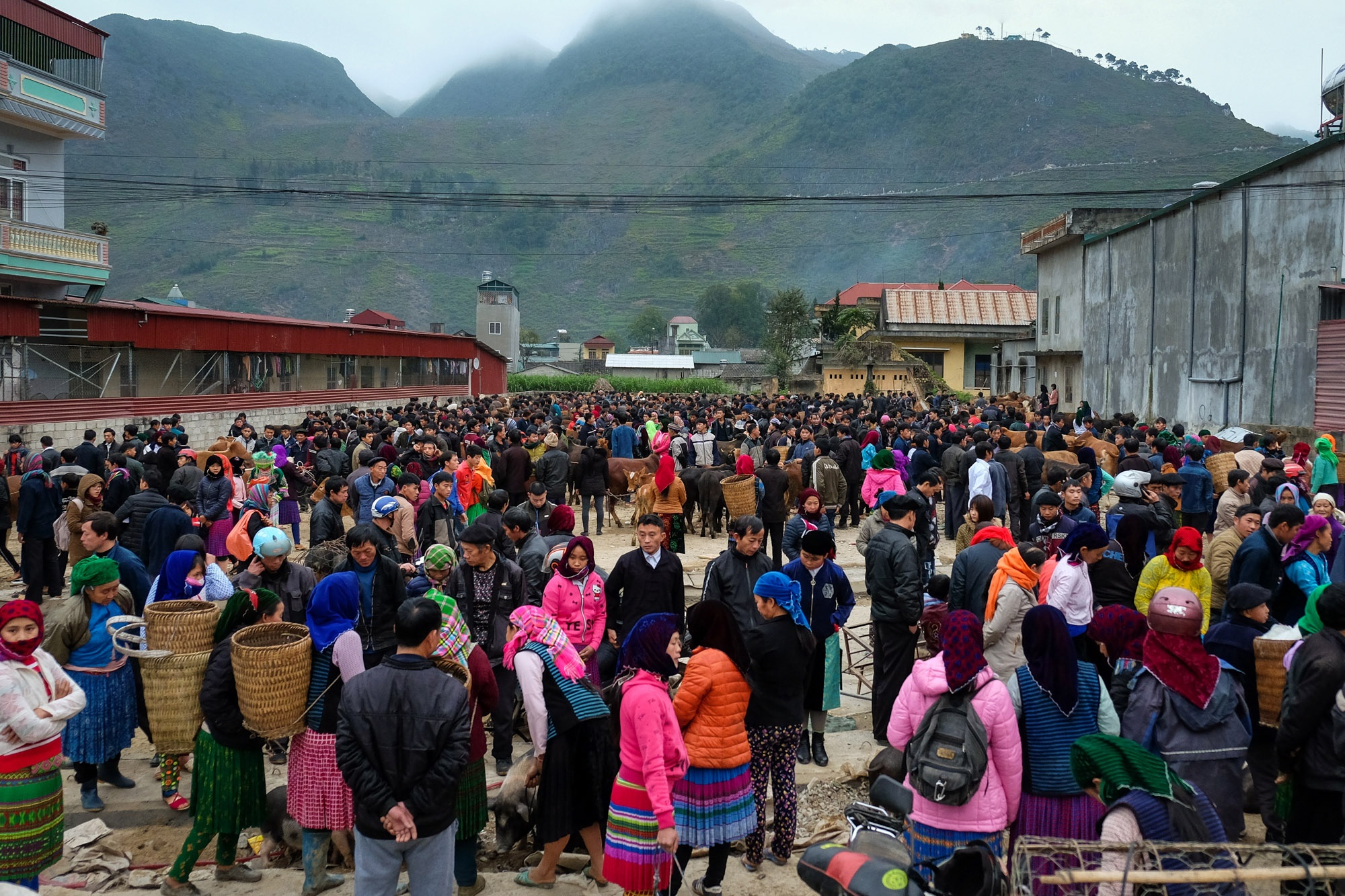 Phien cho mua xuan o Ha Giang anh 1