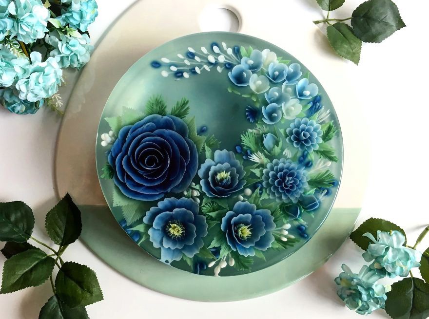 Nghệ sĩ làm thạch 3D ảnh 2 Nghe si lam thach 3D anh 2