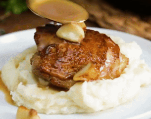 Toi nay an gi: Dui ga chien bo toi hinh anh