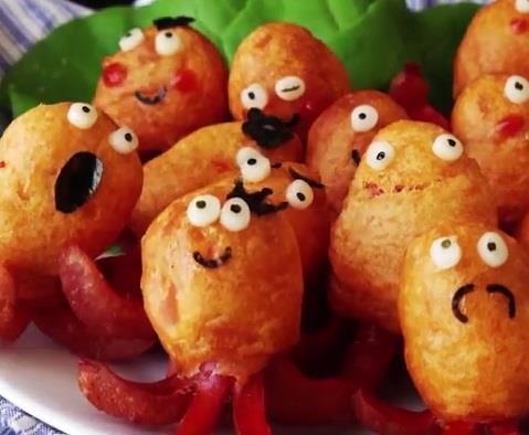 Tu nau nhung mon an hinh dong vat de thuong hinh anh