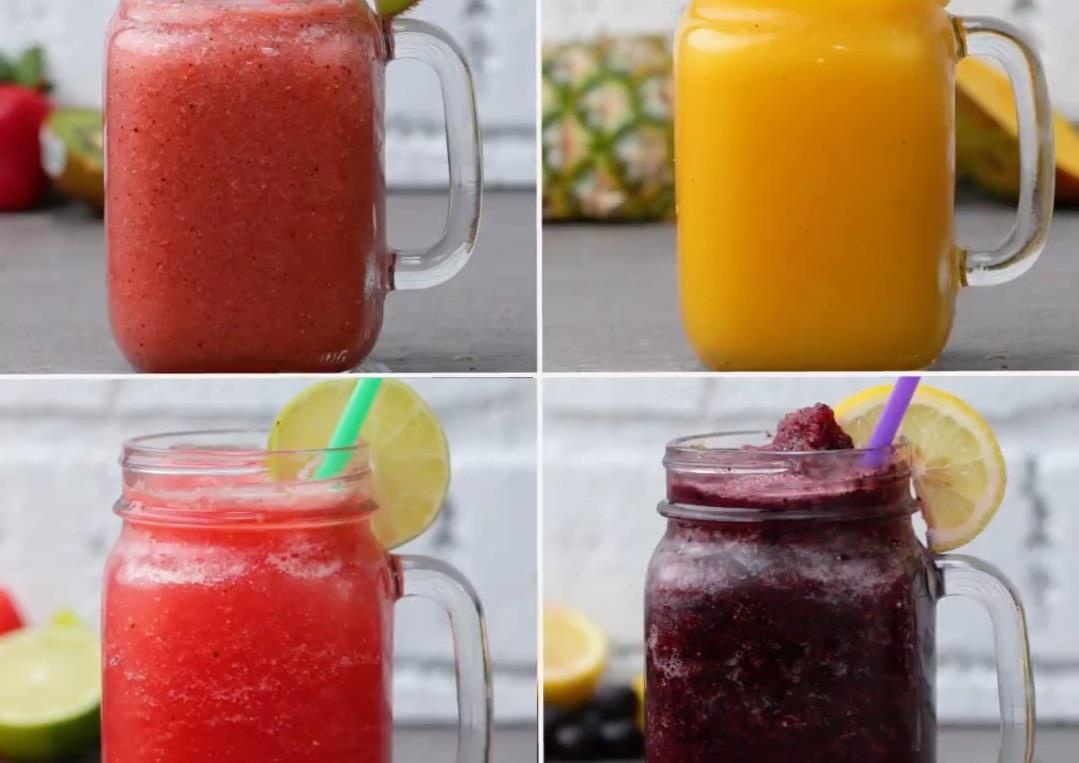 4 cach pha che sinh to trai cay thanh mat giai nhiet hinh anh