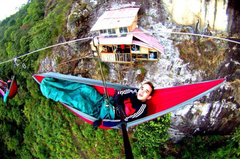 Khach san vach nui thach thuc du khach o Colombia hinh anh