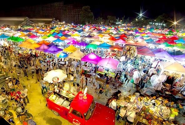 Lac trong cho dem khong lo lon bac nhat the gioi o Bangkok hinh anh