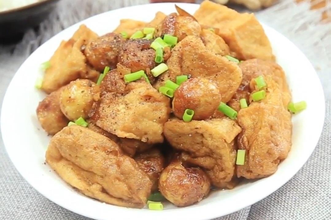 Toi nay an gi: Tu lam dau phu kho trung cut hinh anh