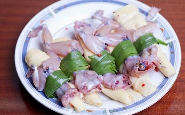 Ngoe om mang va nhung dac san Yen Bai khien du khach rung minh hinh anh