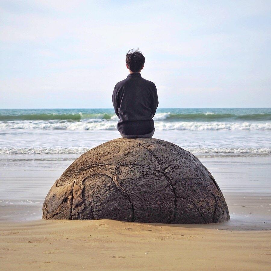 bãi biển trứng rồng ở New Zealand ảnh 10 bai bien trung rong o New Zealand anh 10