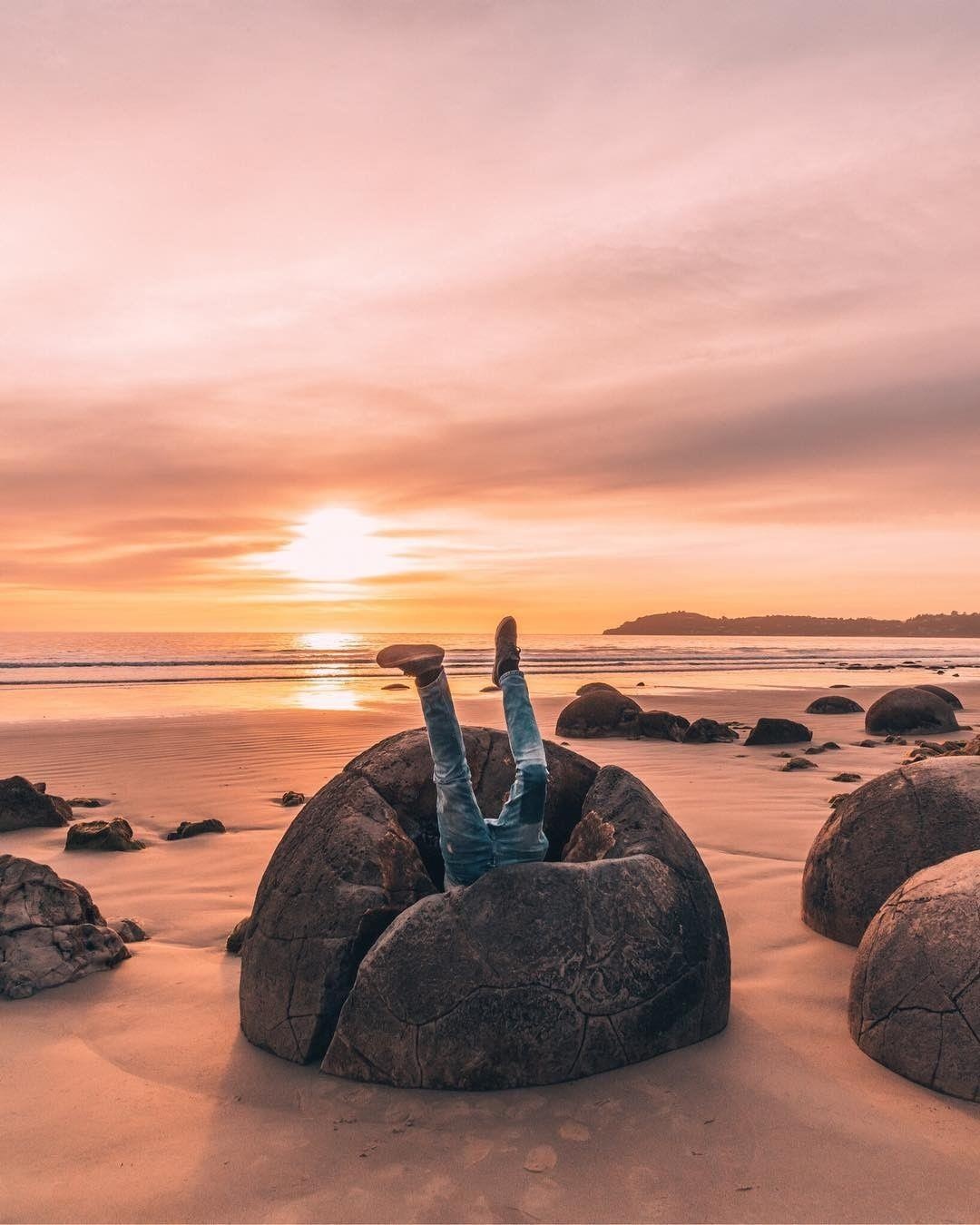 bãi biển trứng rồng ở New Zealand ảnh 4 bai bien trung rong o New Zealand anh 4