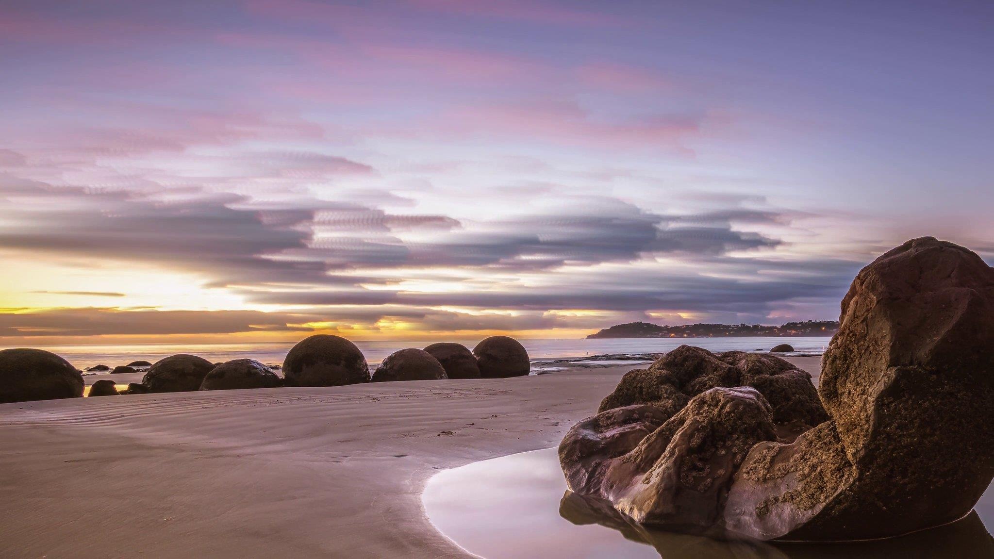 bãi biển trứng rồng ở New Zealand ảnh 2 bai bien trung rong o New Zealand anh 2