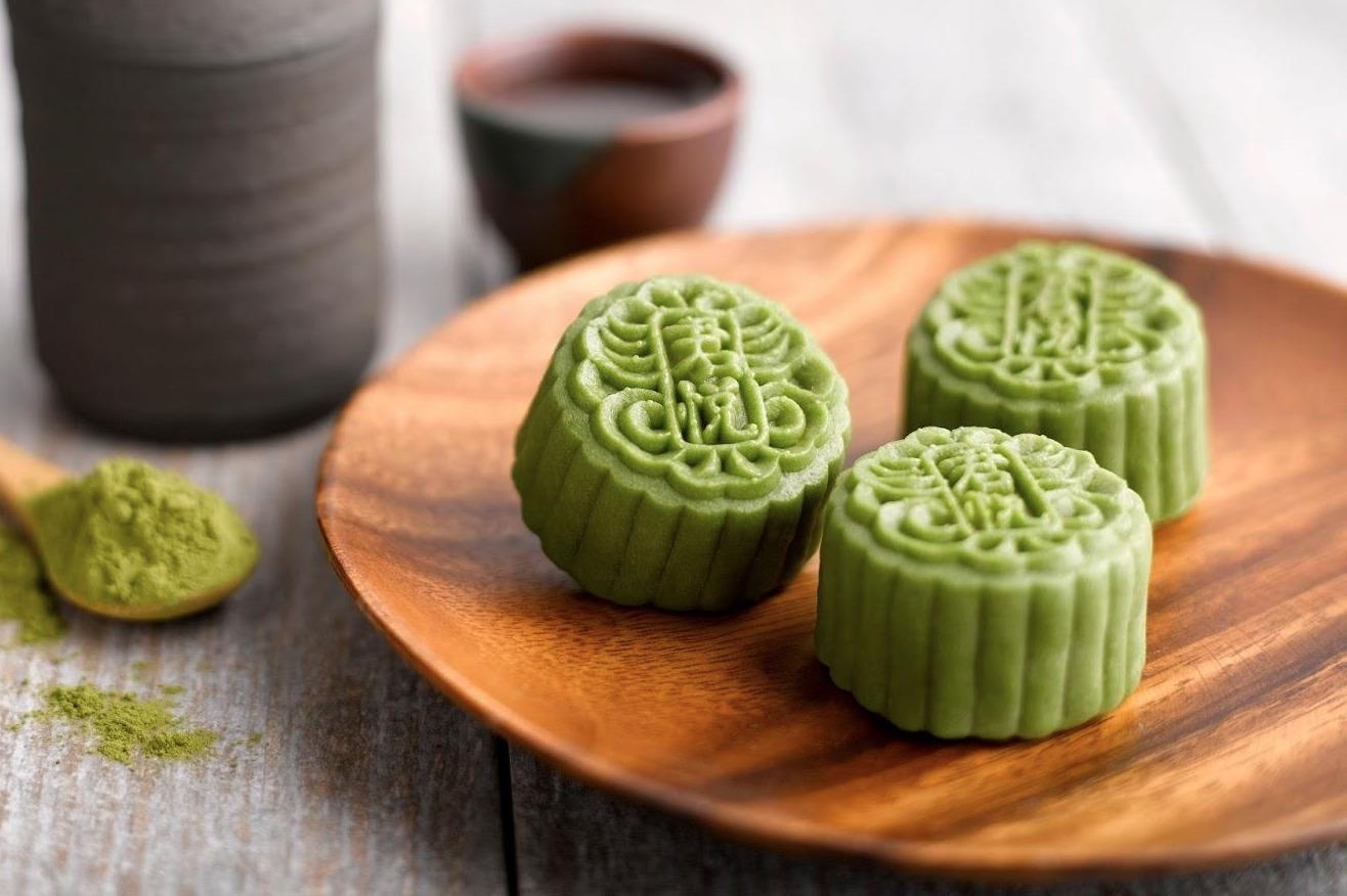 Cach lam banh trung thu rau cau tra xanh hinh anh