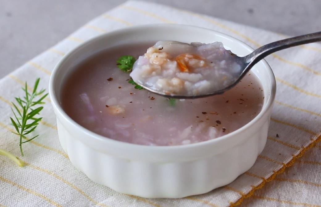 Toi nay an gi: Canh khoai mo chuan vi mien Tay hinh anh