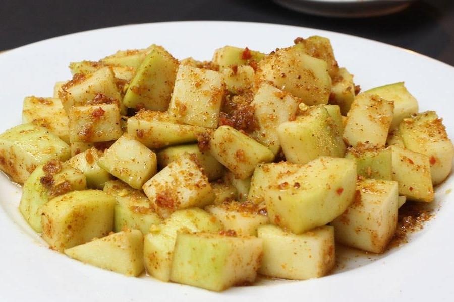 Bi kip lam xoai xanh dam muoi ot hut nguoi an hinh anh